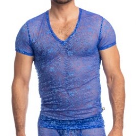 Kurze Ärmel der Marke L HOMME INVISIBLE - Palermo T-Shirt mit V-Ausschnitt L Homme Invisible - Ref : MY73 RMO 048