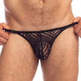 Thong of the brand L HOMME INVISIBLE - Black Magic Thong Striptease  L Homme Invisible - Ref : UW08 BMA 001