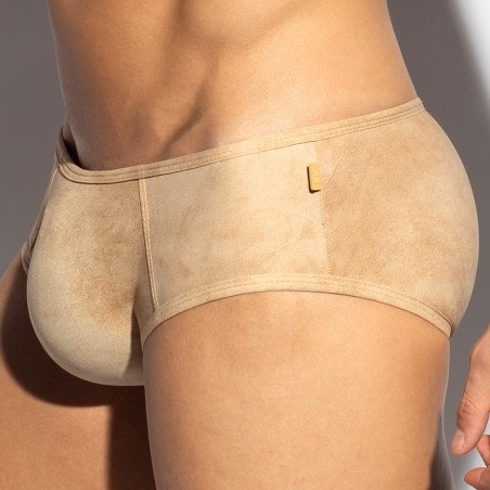 Slip aus Simsuede - Beige
