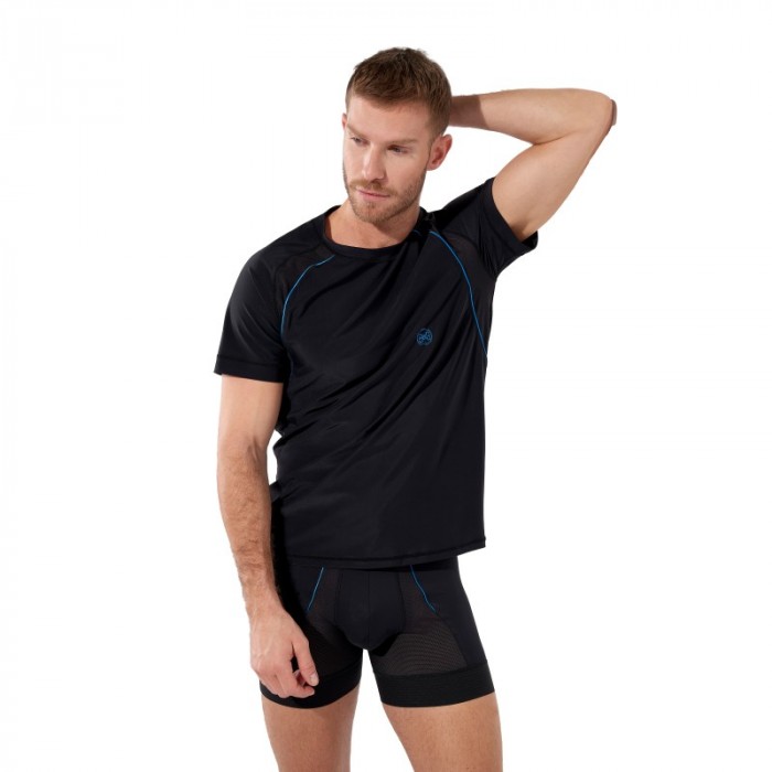 Short Sleeves of the brand HOM - T-shirt HOM Sport Lab - Ref : 403046 0004