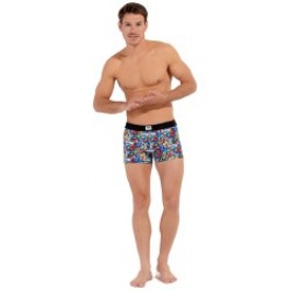 Boxer shorts, Shorty of the brand HOM - Limited edition Idylle boxer shorts HOM x Julien Raynaud - Ref : 402997 P023