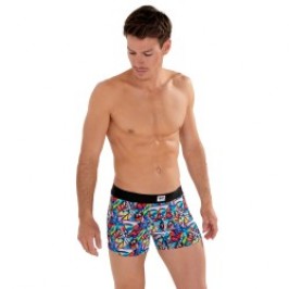 Boxer shorts, Shorty of the brand HOM - Limited edition Idylle boxer shorts HOM x Julien Raynaud - Ref : 402997 P023