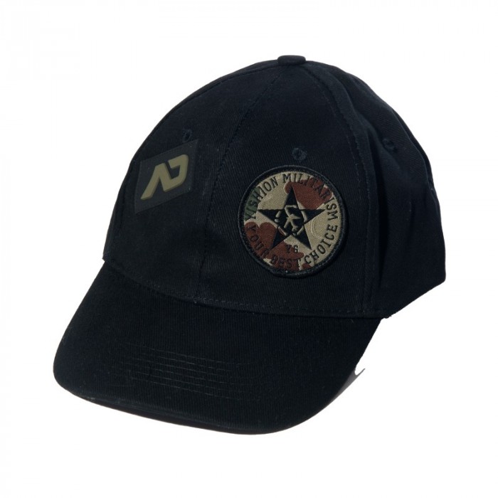 Cappellini del marchio ES COLLECTION - Berretto dell esercito - Nero - Ref : AD687 C10