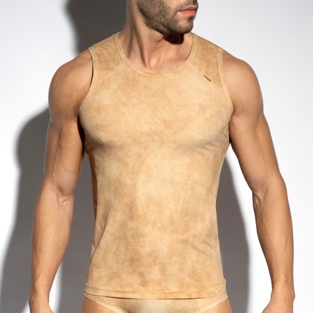 Camiseta sin mangas Simsuede - Beige