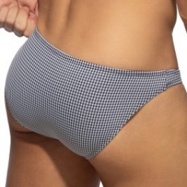 Slip de la marca ADDICTED - Bikini quadrillés - Noir - Ref : AD1350 C10