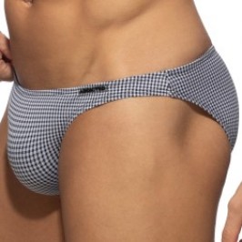 Slip de la marca ADDICTED - Bikini quadrillés - Noir - Ref : AD1350 C10