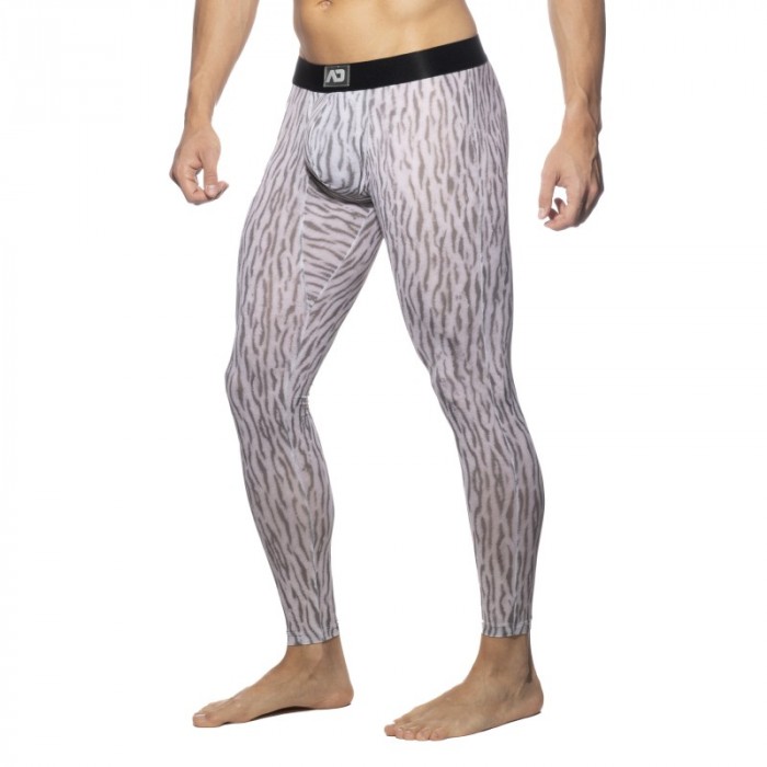  Long Johns of the brand ADDICTED - Long John Tiger Print - grey - Ref : AD976 C11