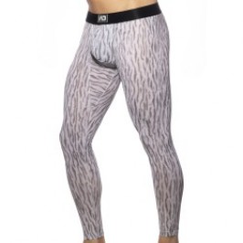 Shorts lunghi boxer del marchio ADDICTED - Long John Tiger Print - grigio - Ref : AD976 C11