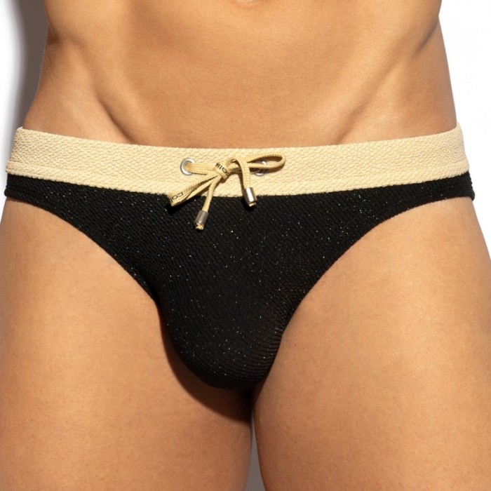 Resumen del baño de la marca ES COLLECTION - Bikini Catwalk - Noir - Ref : 2508 C10