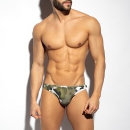 Slip del marchio ES COLLECTION - copy of Bikini Swiss Cow - Marine - Ref : UN619 C12