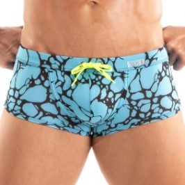Bain de la marque TOF PARIS - Boxer de Bain Imprimé Tof Paris - Bleu - Ref : TOF544BU