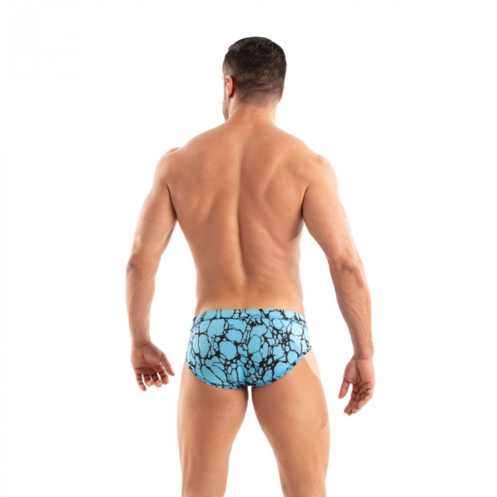 Bath Brief of the brand TOF PARIS - Swim Briefs Printed Tof Paris - Blue - Ref : TOF543BU