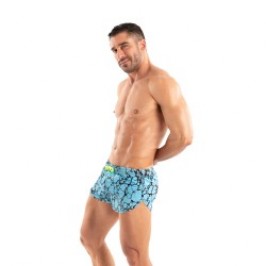 Pantaloncini da bagno del marchio TOF PARIS - Mini pantaloncini da bagno stampati Tof Paris - Blu - Ref : TOF541BU