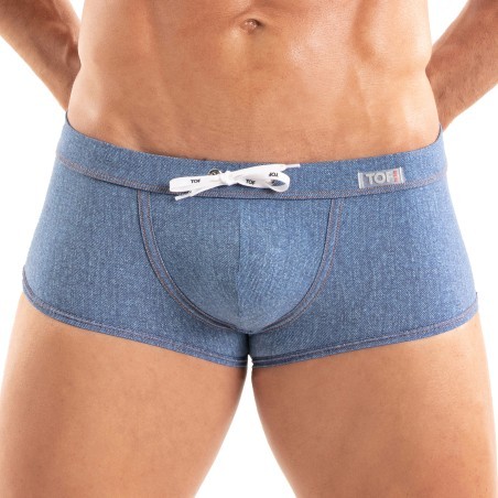 Trunk Swim Court Denim Tof Paris