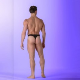 Tanga de la marca WOH - G-Tanga Sexy Fun WOH - Negro - Ref : 463007 0004