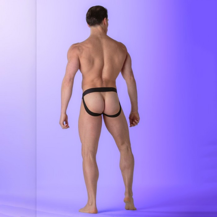 Suspensorios de la marca WOH - Jockstrap Sexy Fun WOH - Negro - Ref : 463008 0004