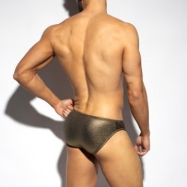 Slip, Tanga de la marque ES COLLECTION - Bikini Imperial - Or - EDITION LIMITEE - Ref : UN629 20