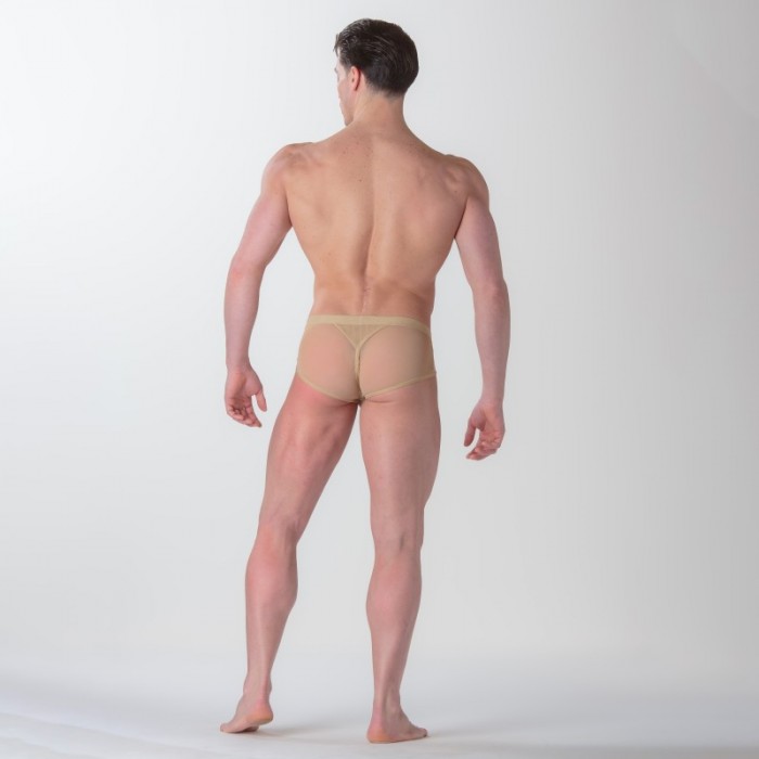 Slip de la marca WOH - Mini Calzoncillo Personal Allure WOH - Beige - Ref : 463017 00DT