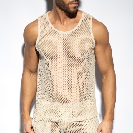 Rohes gehäkeltes Tanktop