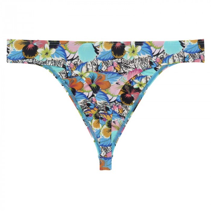 Schnur der Marke HOM - G-string Funky Styles Brise Florale - Ref : 403042 P0JX