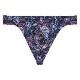 String de la marque HOM - G-string Funky Styles Nuit Florale - Ref : 403042 P0NB