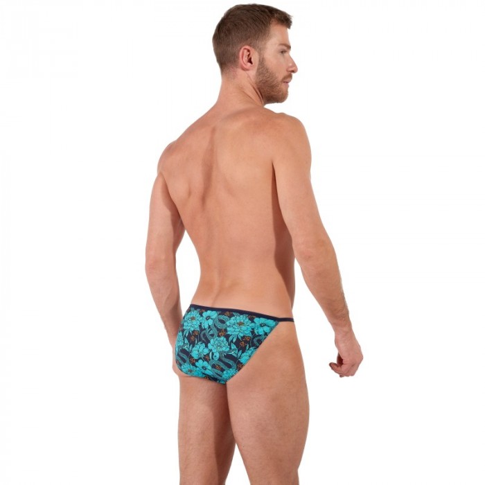 Slip der Marke HOM - Tanga Funky Styles Aube Fleurie - Ref : 403043 P0BI