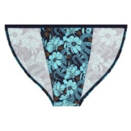 Slip, Tanga de la marque HOM - Tanga Funky Styles Aube Fleurie - Ref : 403043 P0BI