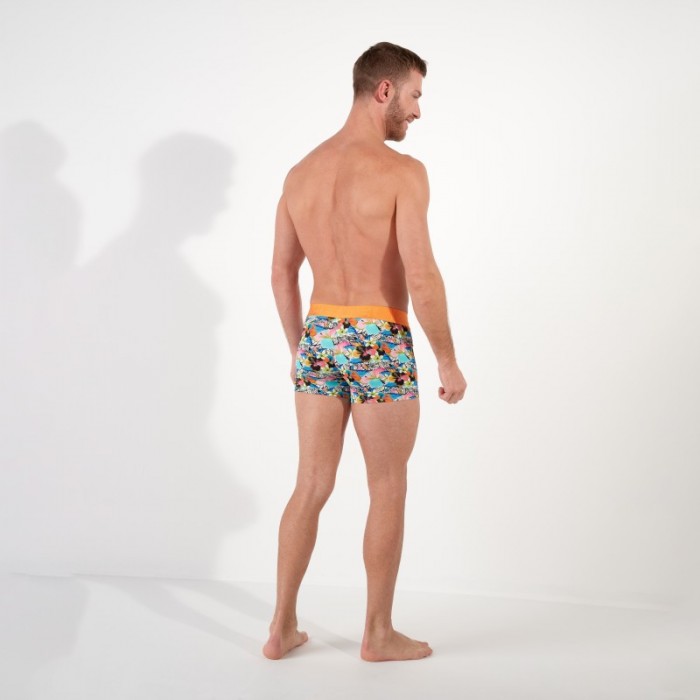 Pantaloncini boxer, Shorty del marchio HOM - copy of Boxer Hom Funky Styles Aube Fleurie - EDITION LIMITEE - Ref : 403045 P0JX