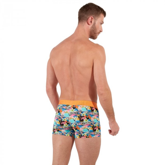 Pantaloncini boxer, Shorty del marchio HOM - copy of Boxer Hom Funky Styles Aube Fleurie - EDITION LIMITEE - Ref : 403045 P0JX