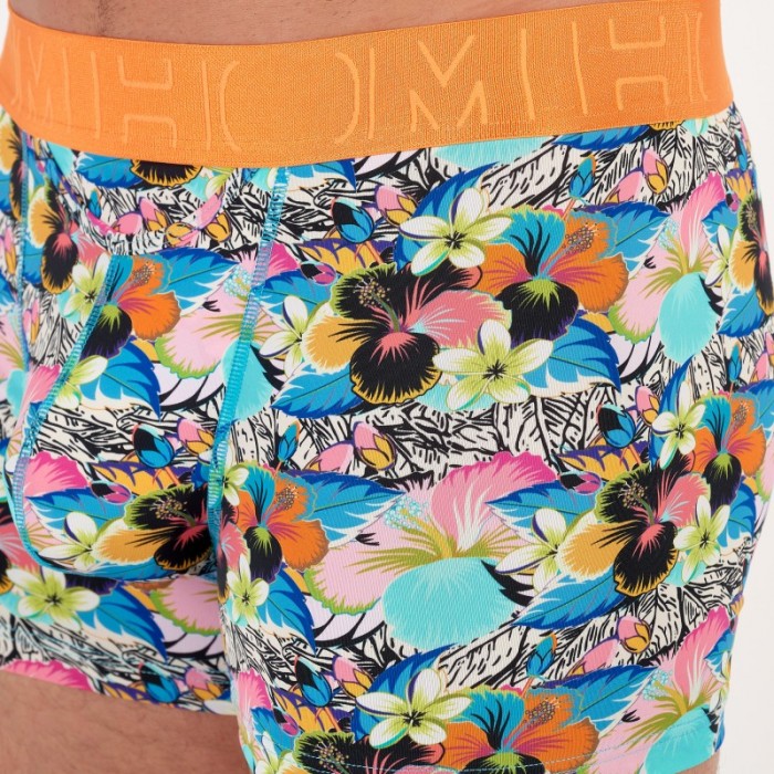 Pantaloncini boxer, Shorty del marchio HOM - copy of Boxer Hom Funky Styles Aube Fleurie - EDITION LIMITEE - Ref : 403045 P0JX
