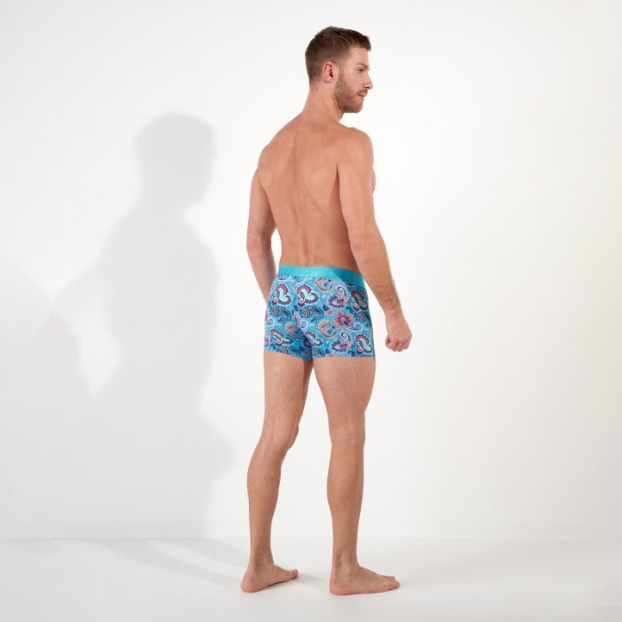 Boxer, shorty de la marque HOM - Boxer Hom HO1 Funky Styles Hanami d Orient - EDITION LIMITEE - Ref : 403045 P0PF