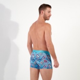 Pantaloncini boxer, Shorty del marchio HOM - copy of Boxer Hom Funky Styles Aube Fleurie - EDITION LIMITEE - Ref : 403045 P0PF