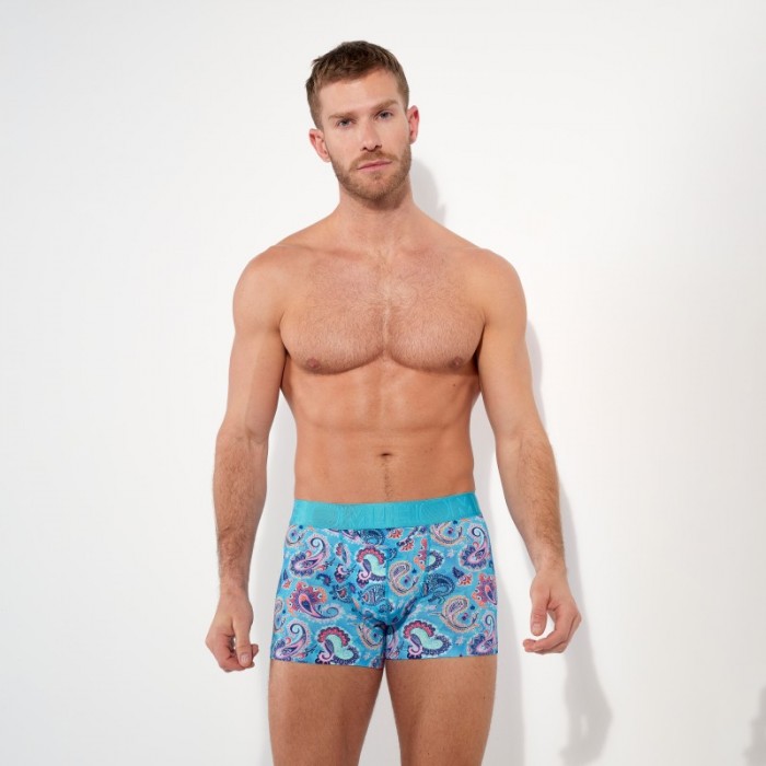 Pantaloncini boxer, Shorty del marchio HOM - copy of Boxer Hom Funky Styles Aube Fleurie - EDITION LIMITEE - Ref : 403045 P0PF