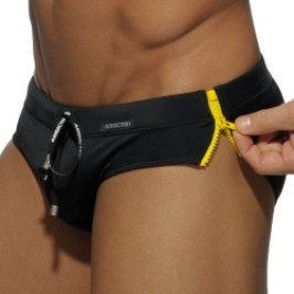 Slip de bain Sides Zipper -...