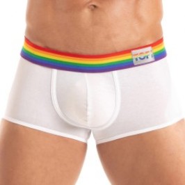Boxer shorts, Shorty of the brand TOF PARIS - Trunk Tof Paris Rainbow - White - Ref : TOF531B