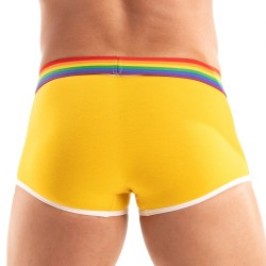 Socks of the brand TOF PARIS - Trunk Tof Paris Rainbow - Yellow - Ref : TOF531J