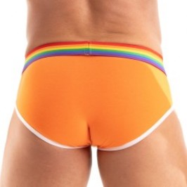 Brief of the brand TOF PARIS - Briefs Tof Paris Rainbow - Orange - Ref : TOF532O