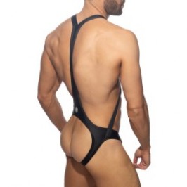 Body del marchio ADDICTED - copy of Bodysuit Cris Cross Reptile - Blanc - Ref : ADP10 C10