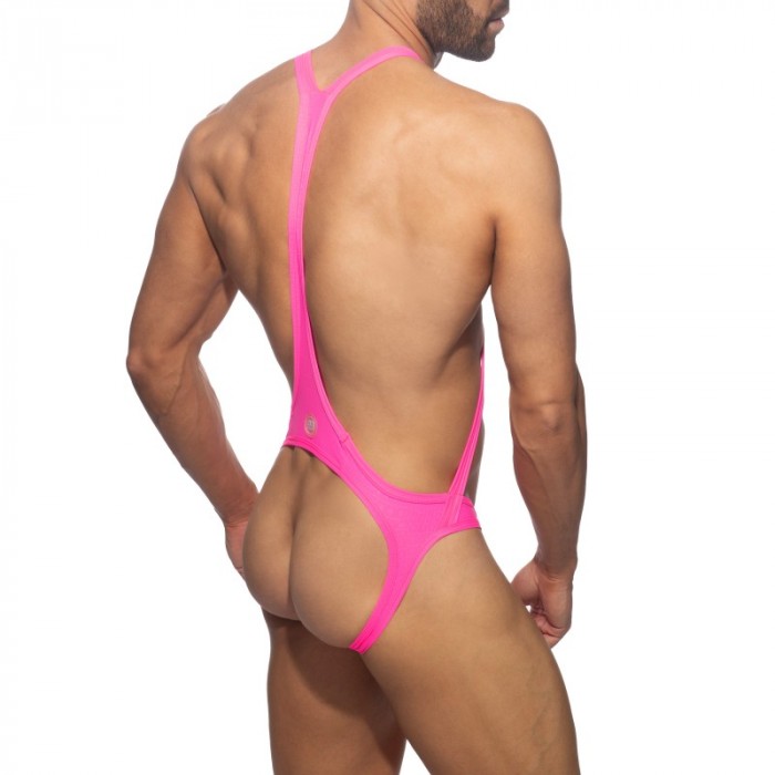 Body der Marke ADDICTED - copy of Bodysuit Cris Cross Reptile - Blanc - Ref : ADP10 C34