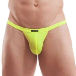 Slip, Tanga de la marque WOJOER - G-slip beach & underwear - néon jaune - Ref : 0320 B007 OD 18