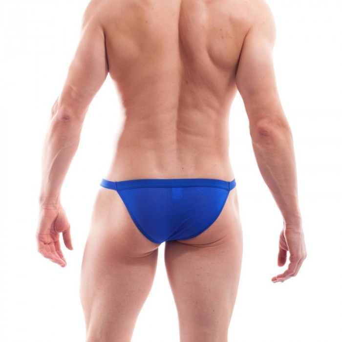 Slip, Tanga de la marque WOJOER - G-slip beach & underwear - bleu royal - Ref : 0320 B007 OD 07