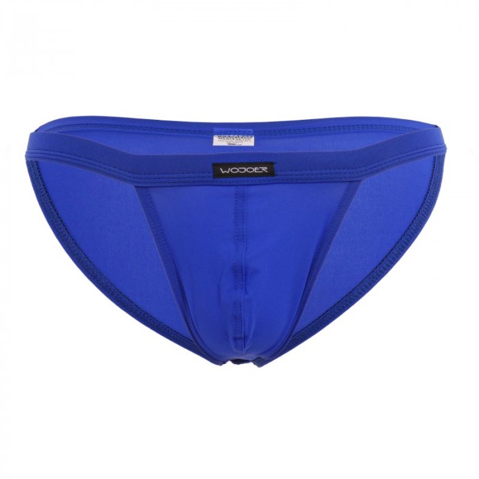 Slip, Tanga de la marque WOJOER - G-slip beach & underwear - bleu royal - Ref : 0320 B007 OD 07