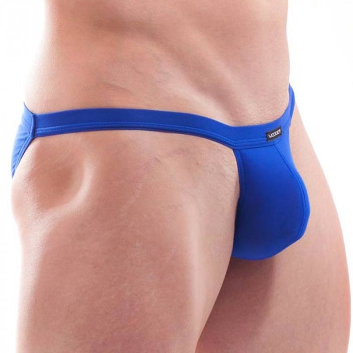 Slip, Tanga de la marque WOJOER - G-slip beach & underwear - bleu royal - Ref : 0320 B007 OD 07