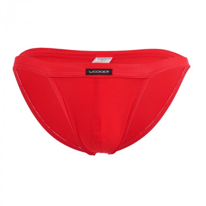 Slip, Tanga de la marque WOJOER - G-slip beach & underwear - rouge - Ref : 0320 B007 OD 04