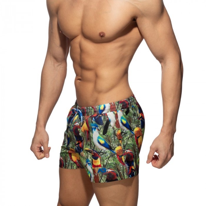 Badehosen der Marke ADDICTED - Short de Bain Exotic Birds - Ref : ADS355 C10