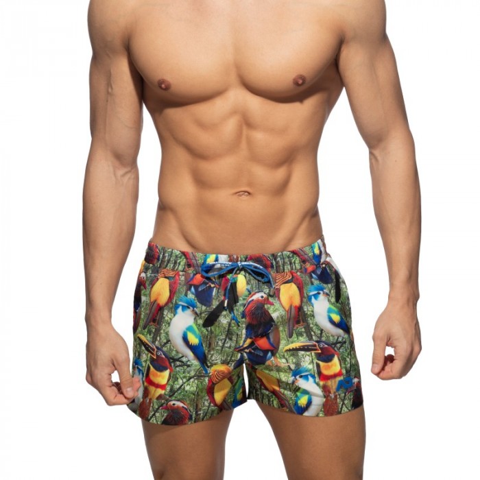 Badehosen der Marke ADDICTED - Short de Bain Exotic Birds - Ref : ADS355 C10