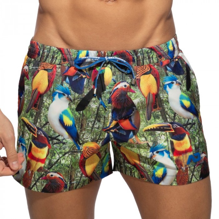 Badehosen der Marke ADDICTED - Short de Bain Exotic Birds - Ref : ADS355 C10