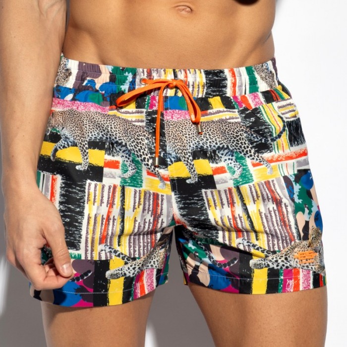 Short de bain de la marque ES COLLECTION - Short de Bain Wild West - Ref : 2510 C10