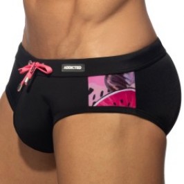 Badeschein der Marke ADDICTED - Slip de Bain Hydrangea - Ref : ADS364 C10