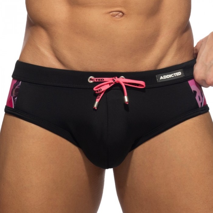 Badeschein der Marke ADDICTED - Slip de Bain Hydrangea - Ref : ADS364 C10